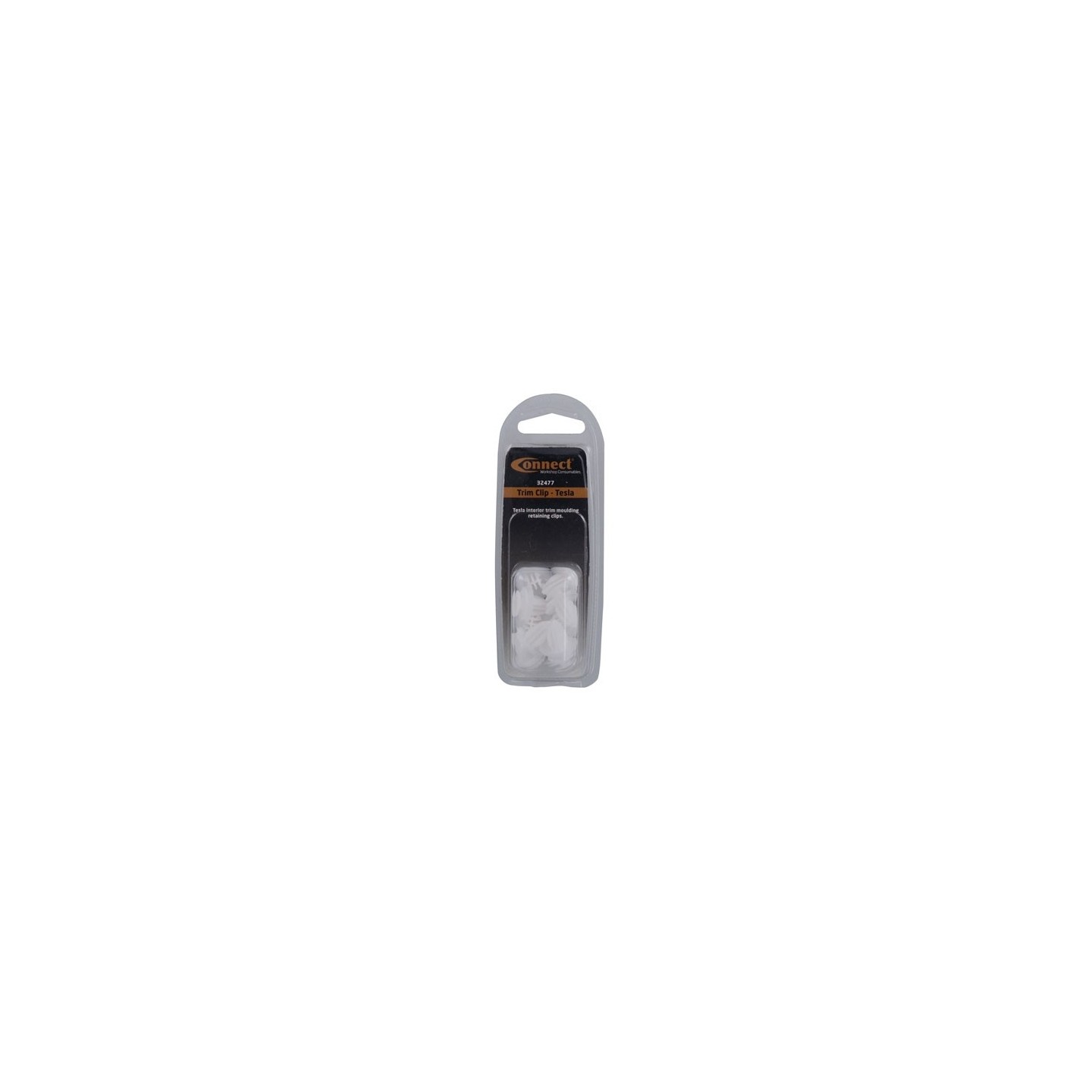 Tesla interieurclip - 10 stuks