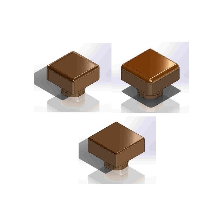 Square dies - set of 3 pcs