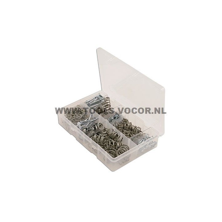 Assortiment Remtrommel montage materiaal 200 delig