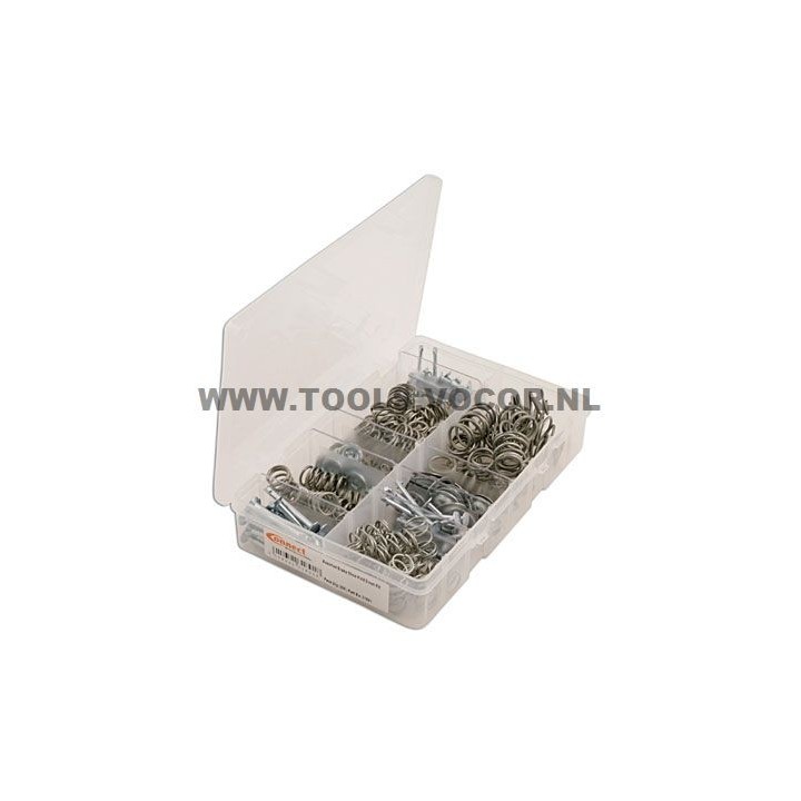 Assortiment Remtrommel montage materiaal 200 delig