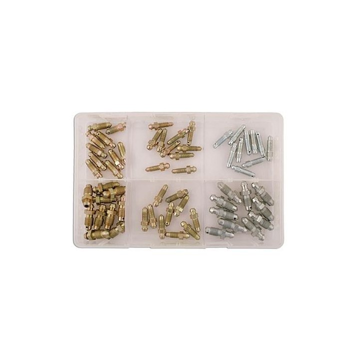 Assortiment Ontluchtnippels 60 delig