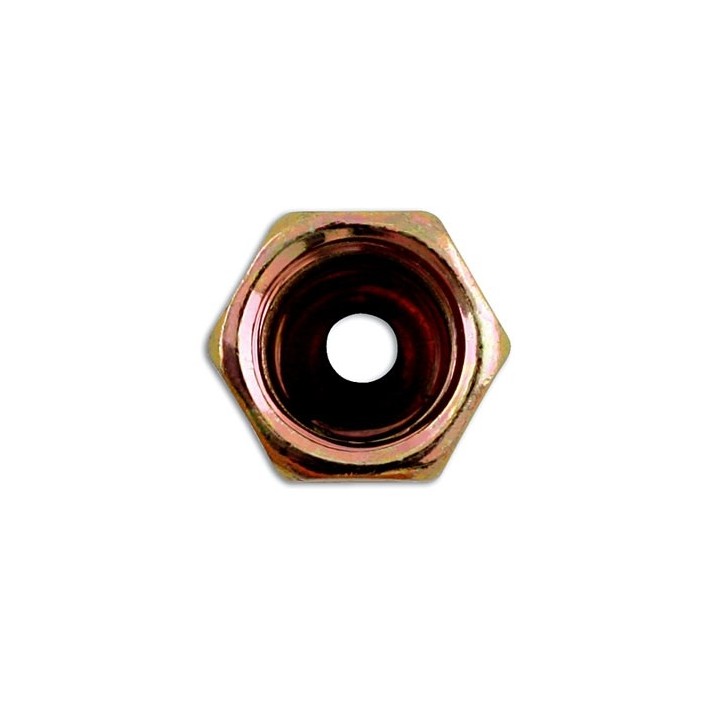 Nippel Metrisch dubbel female M10x1.0mm