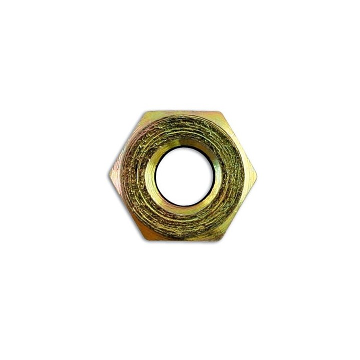 Nippel Metrisch male volle draad M10x1.25mm