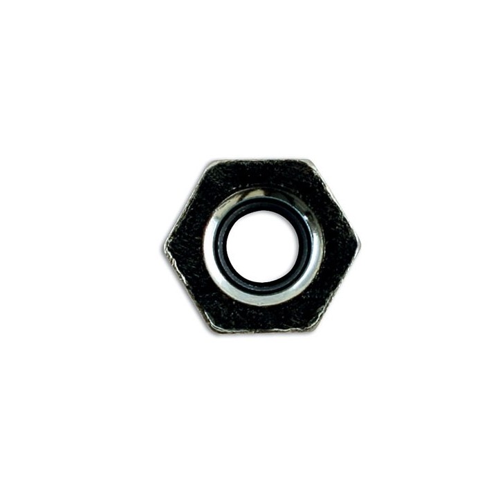 Nippel Inch male lang 3/8 UNF x 24tpi
