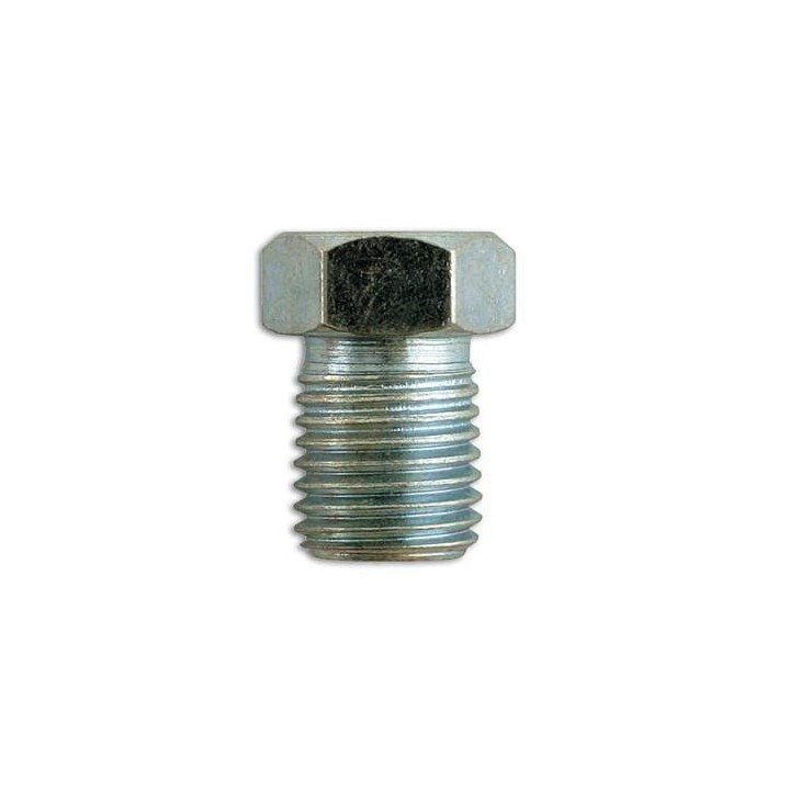 Nippel Inch male kort 3/8 UNF x 24tpi