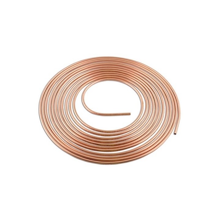 Remleiding Koper 3/16 inch - ca. 7.5 meter
