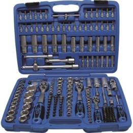 Doppenset 192-delig, PRO TORQUE SAE INCH maten