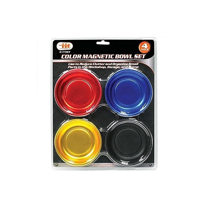 Magneetschotel set 4-delig gekleurd