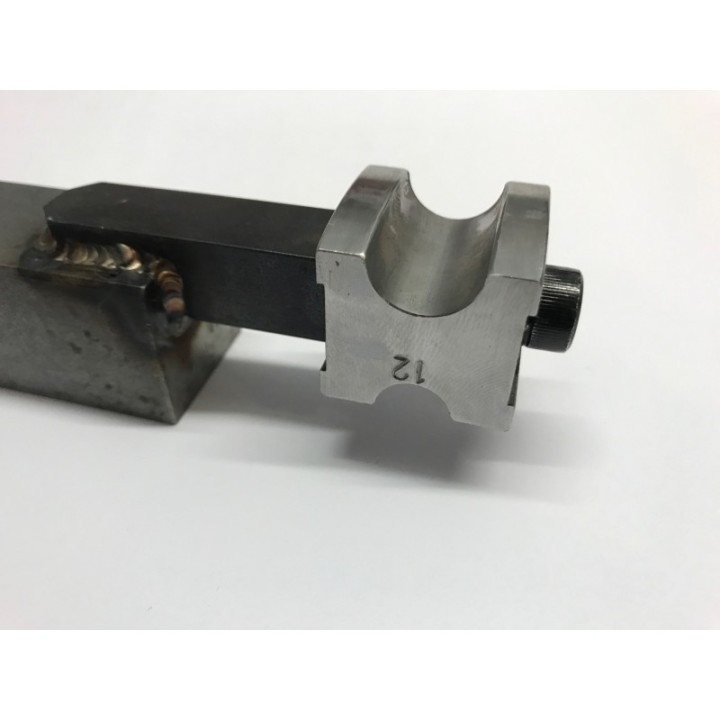 Upper die set with soft insert