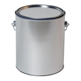 Verfblik leeg - 2,5 liter incl. deksel