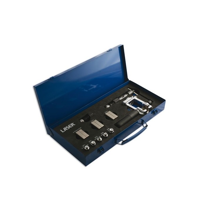 Remleiding fels set hydraulisch LUXE werken aan de auto.