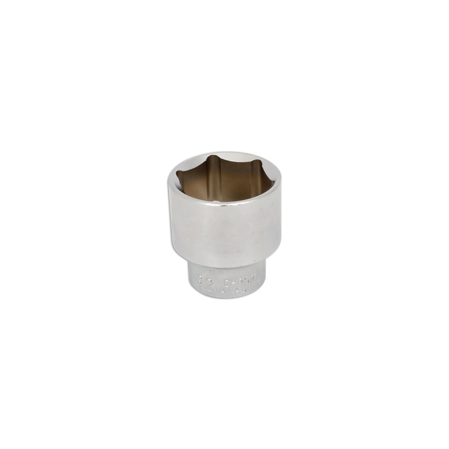Dop zeskant 1/2" aansluiting van 10 t/m 32mm