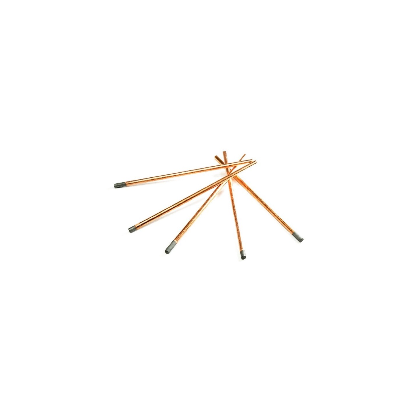 Wolfram elektrode grijs 2.4mm 10 stuks