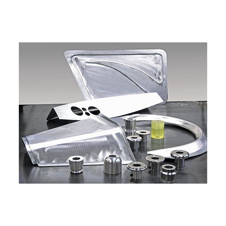 Bead roller forming dies