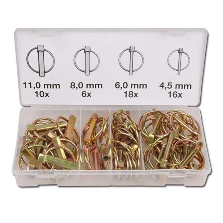 Assortiment Borgpennen 50 stuks