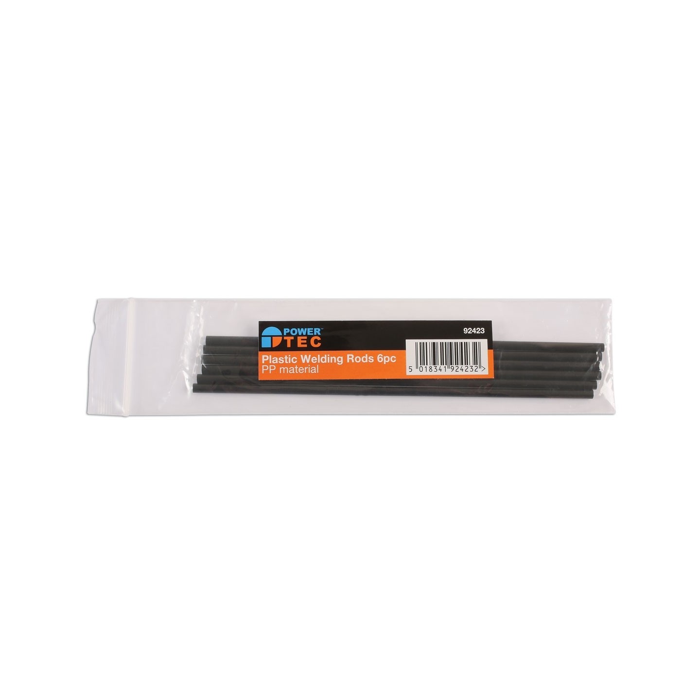 Kunststof lasstaafjes PP 6 stuks POWER-TEC