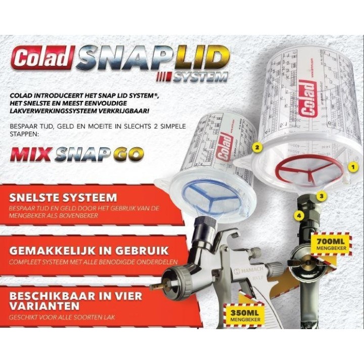 Nylon verfzeefjes 190 micron 125 stuks