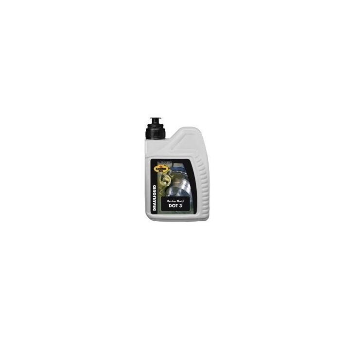 Remvloeistof Drauliquid DOT 3 - 1 liter Kroon