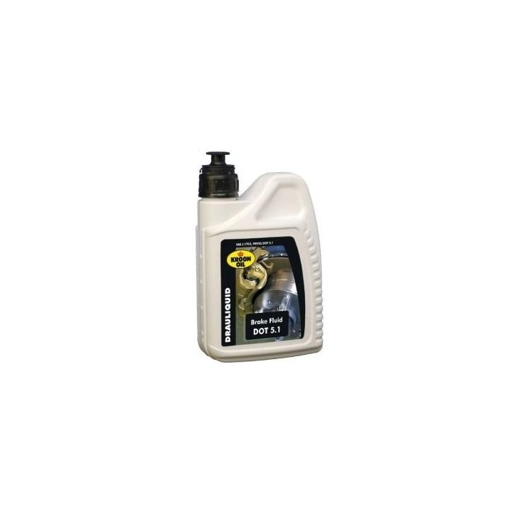 Remvloeistof Drauliquid DOT 5.1 - 500 ml Kroon