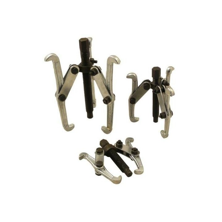 Poelie trekset binnen/buiten 6-delig