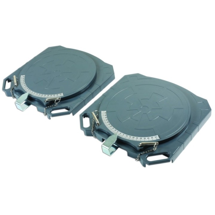 Uitlijnplaten set 2 stuks