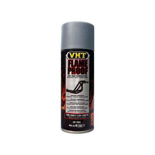 VHT FlameProof COATING Flat silver (mat zilver)