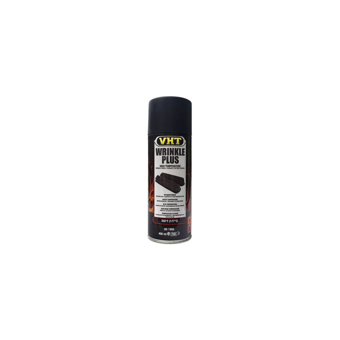 VHT Wrinkle Plus Coating (KRIMPLAK) Blauw