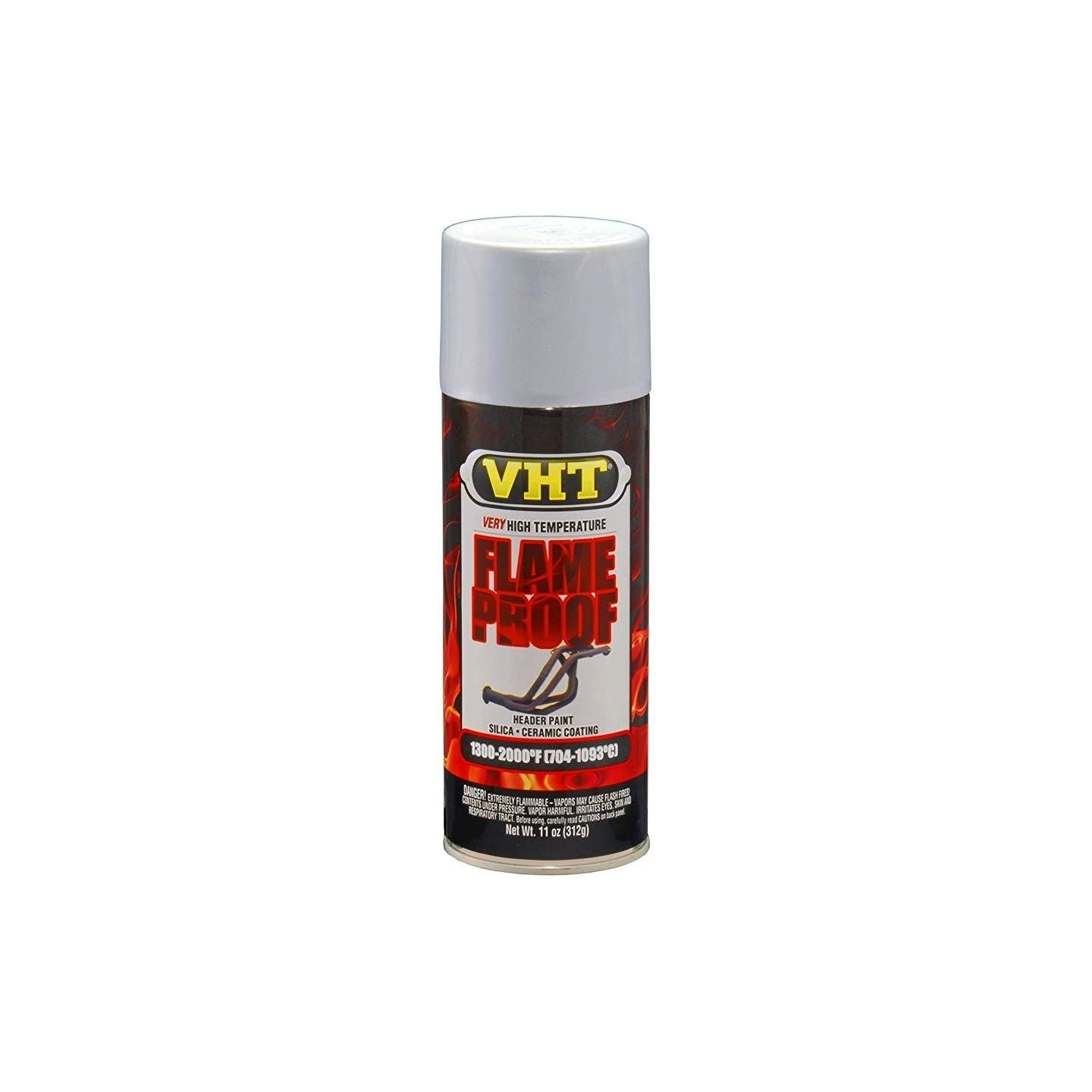 VHT FlameProof COATING Flat Aluminium (mat aluminium)