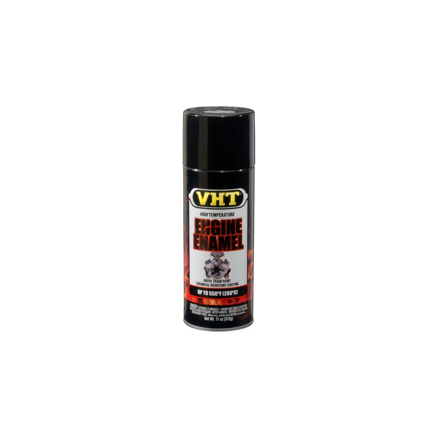VHT ENGINE ENAMEL™ Gloss Black  (Zwart glans)