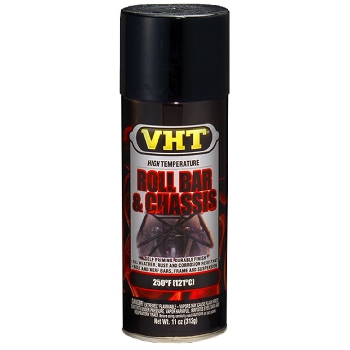 VHT Roll bar & Chassis paint satiin black (zijdeglans zwart)
