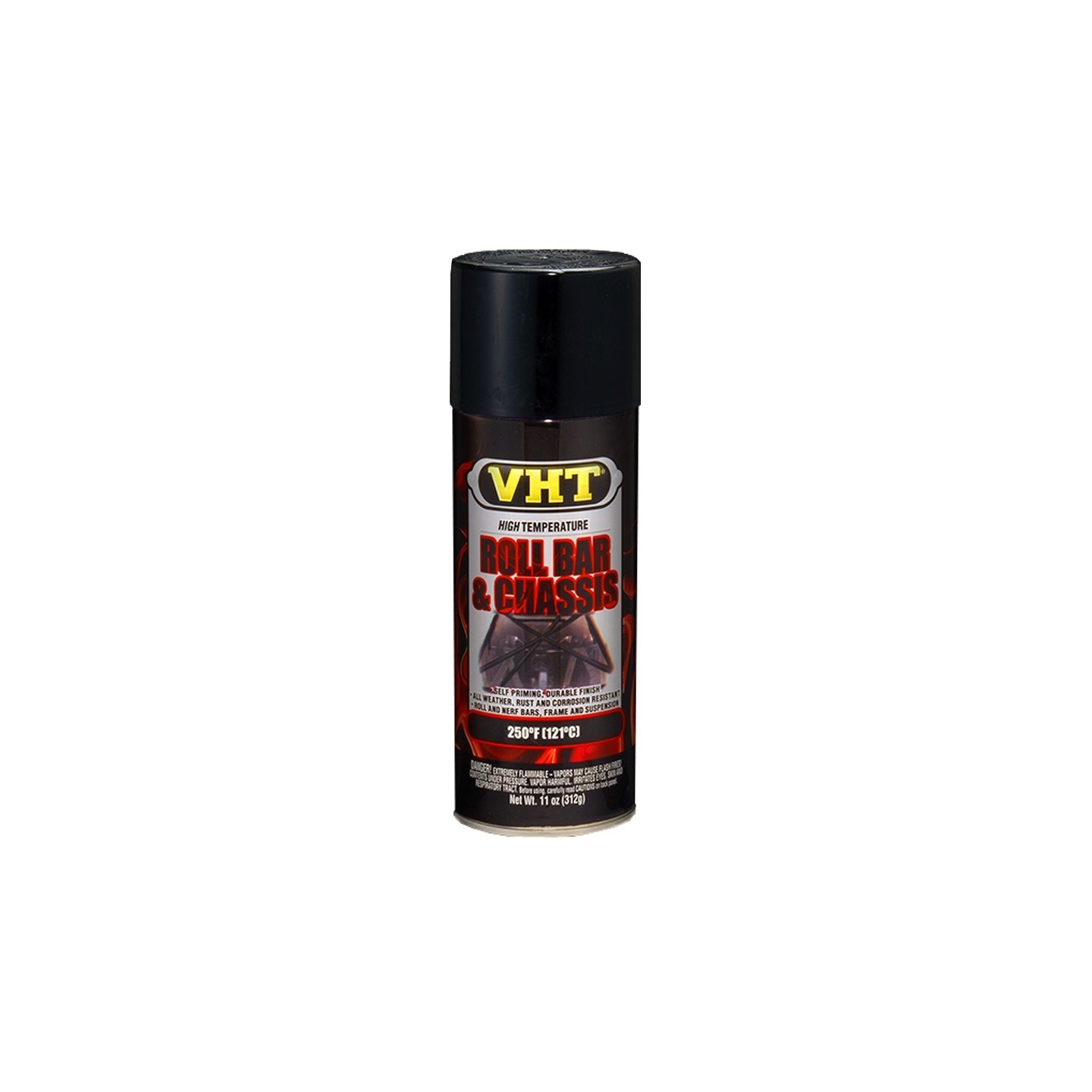 VHT Roll bar & Chassis paint satiin black (zijdeglans zwart)