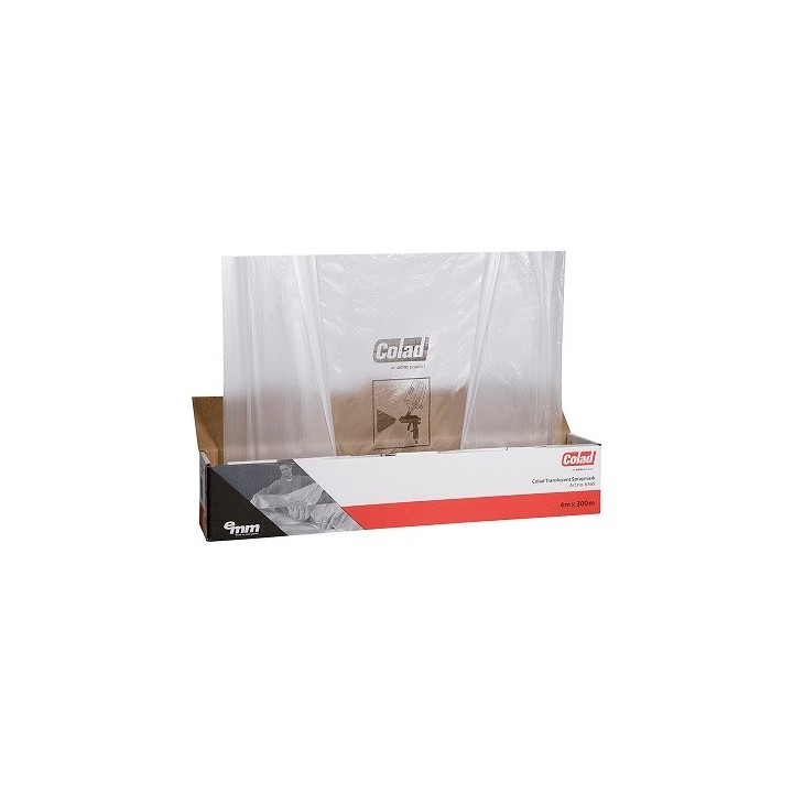 Transparante maskeer folie 4 x 150 meter - Colad