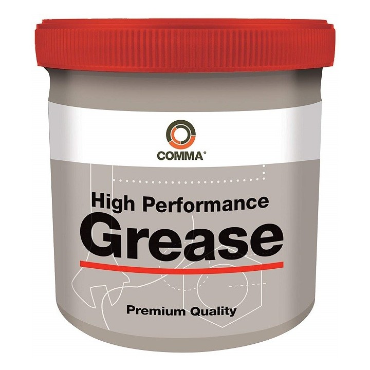 Comma High Performance Bearing Grease / Lagervet Pot 500 gr.