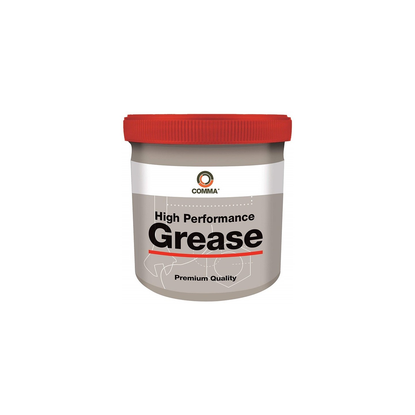 Comma High Performance Bearing Grease / Lagervet Pot 500 gr.