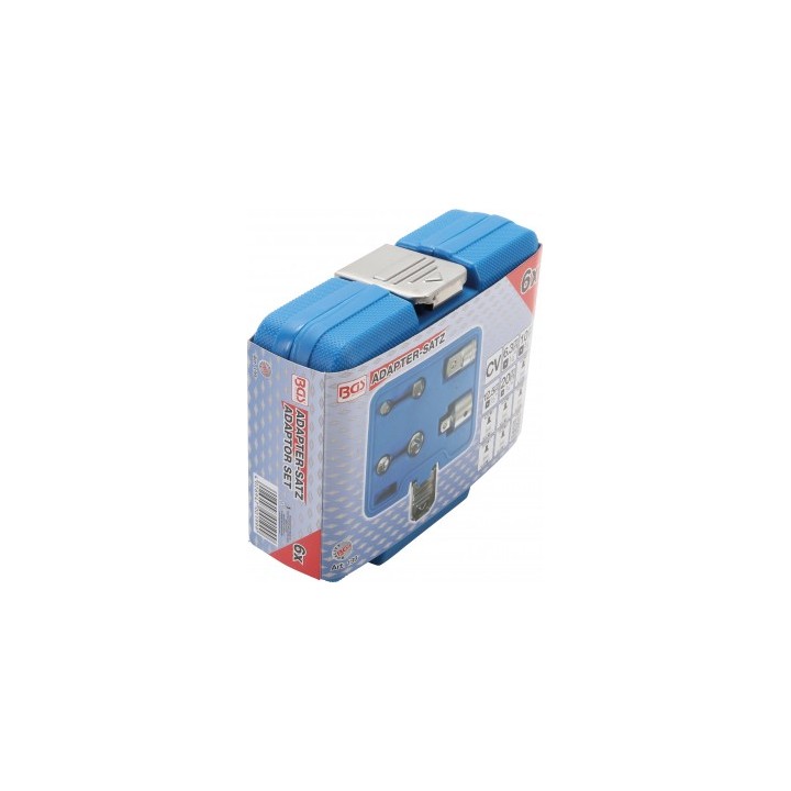 Adapter set 6-delig / doppen verloop adapters