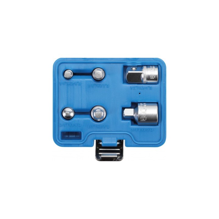 Adapter set 6-delig / doppen verloop adapters