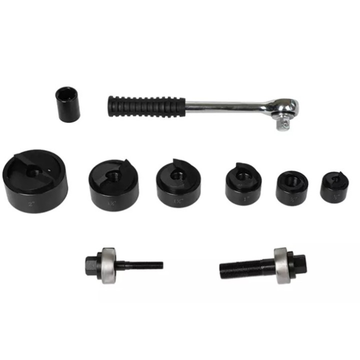 Gatenpons set 6-delig / plaatponsset