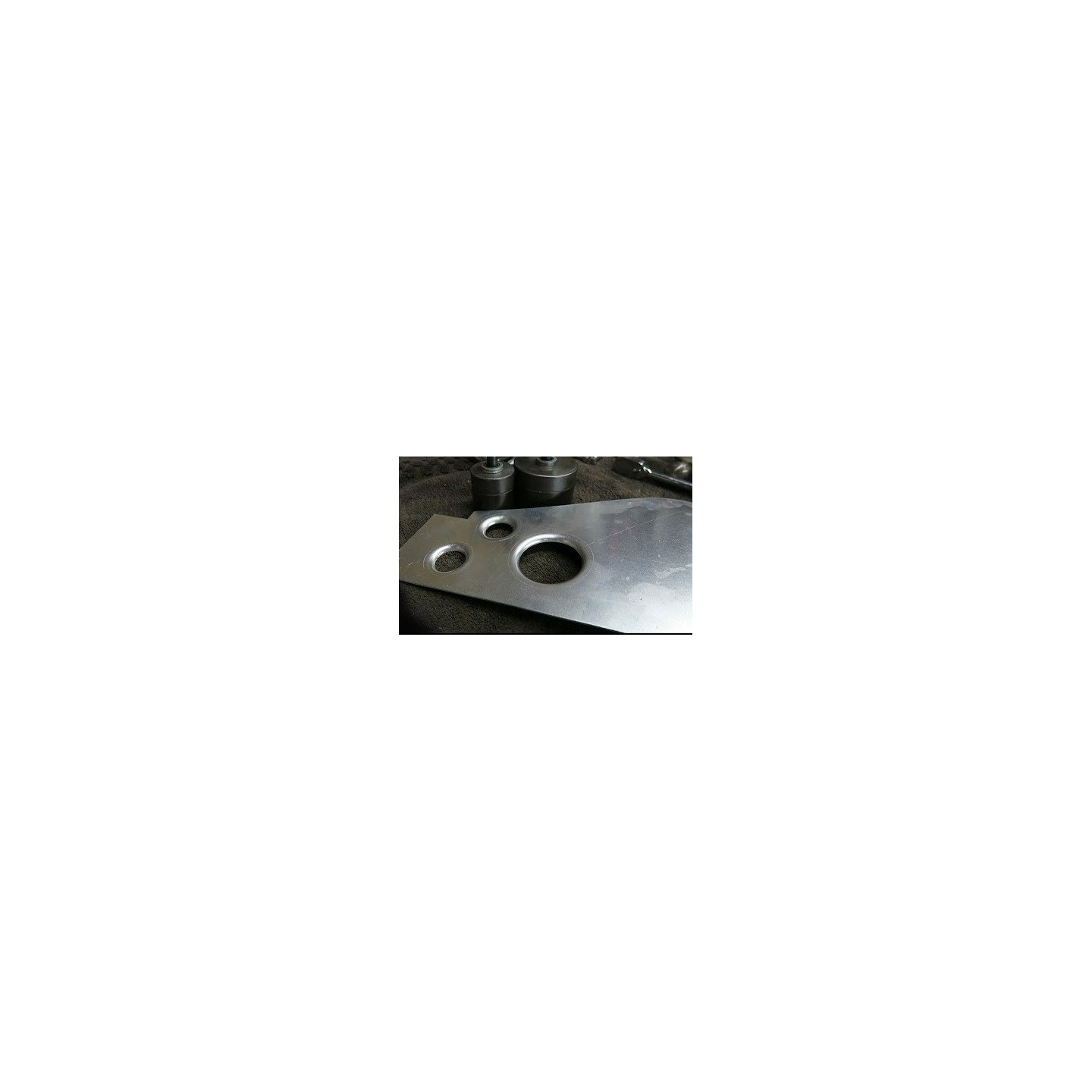 Punch and Flare dies - 3 delige set 1", 1-1/2" en 2"
