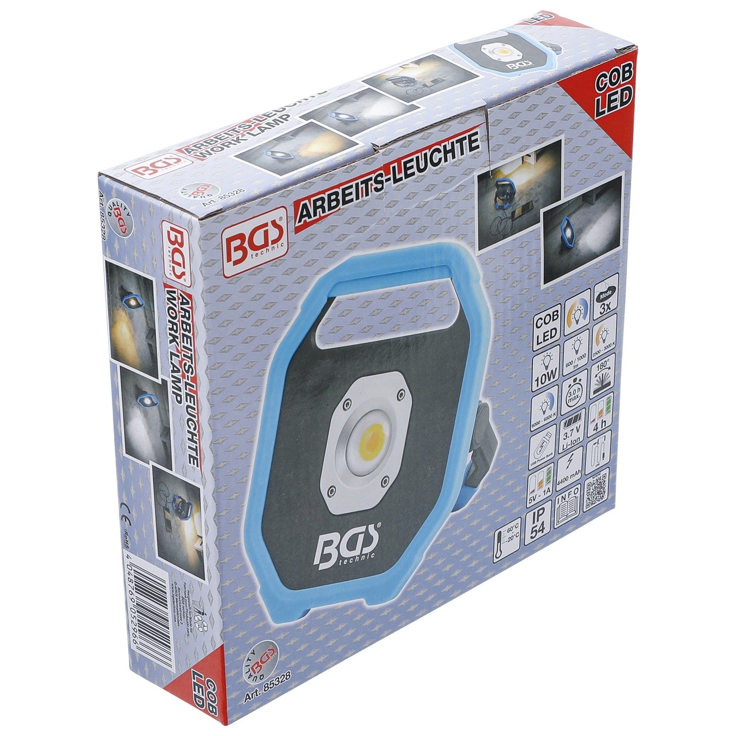 Werklamp COB-LED | 10W | 1000 Lumen BGS