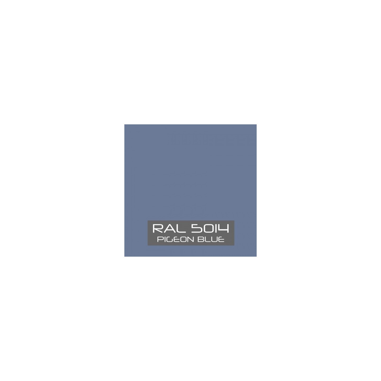 Duifblauw zijdeglans 750 gram Poedercoat poeder