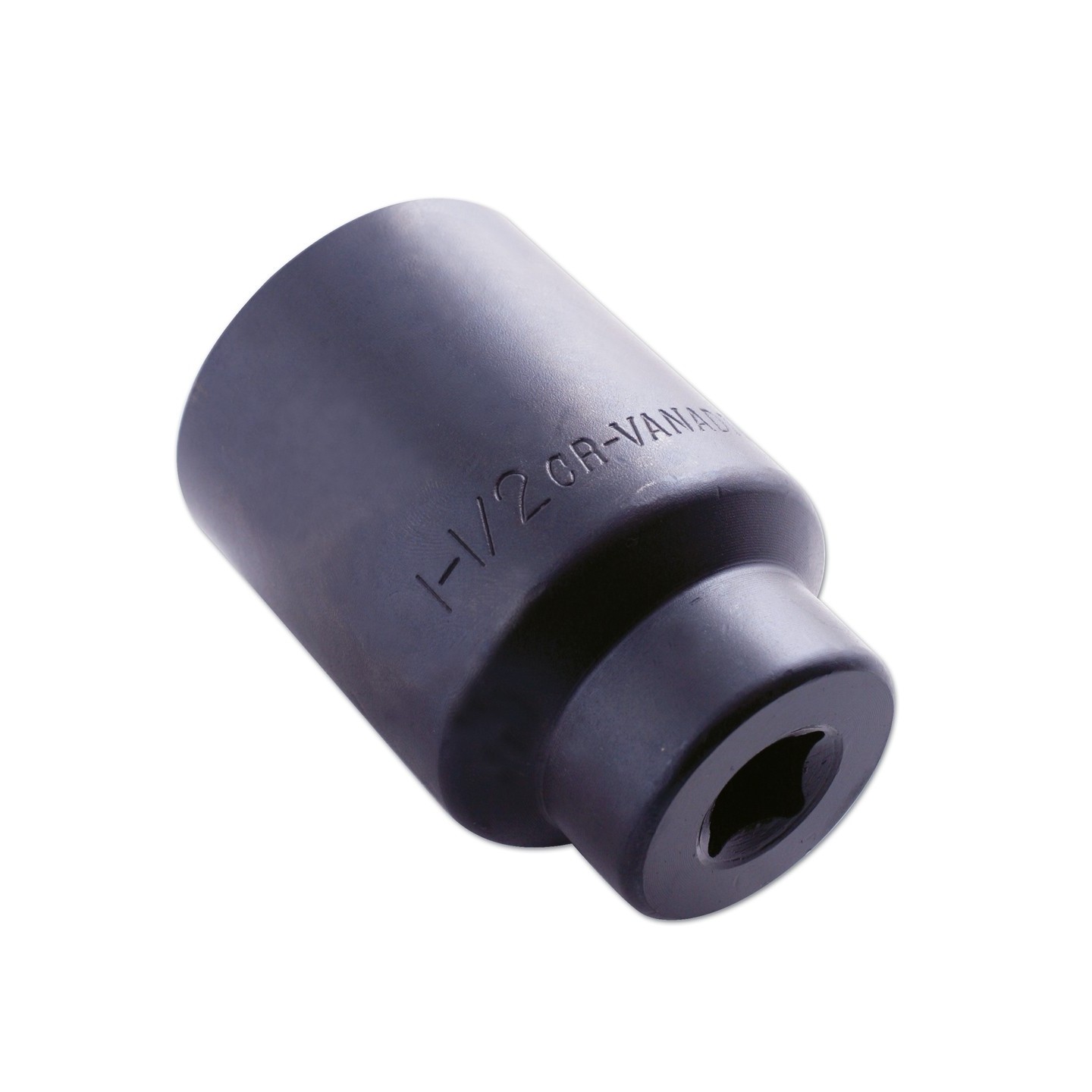 Diepe dop 1/2"D x 1 1/2" - Krachtdop - Laser tools 38 mm