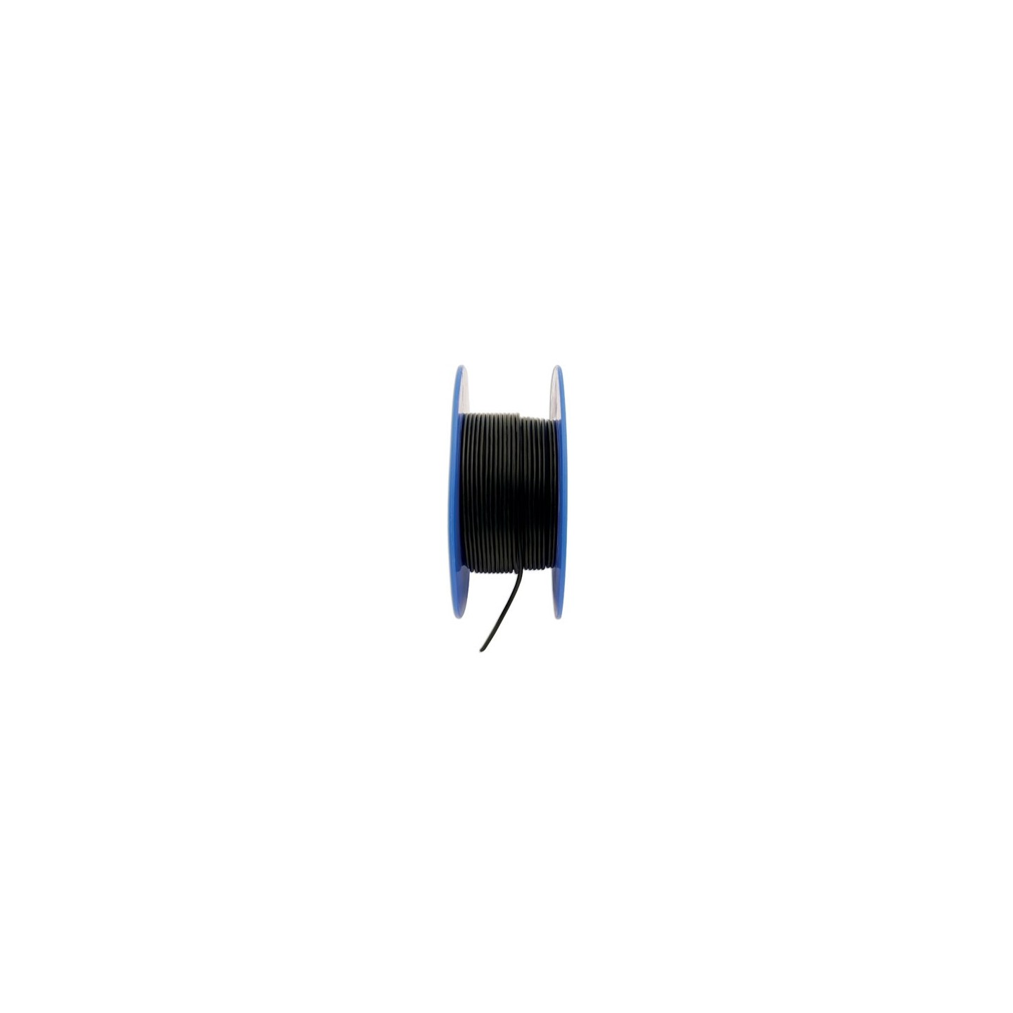 Draad 1.0 mm2 zwart PVC