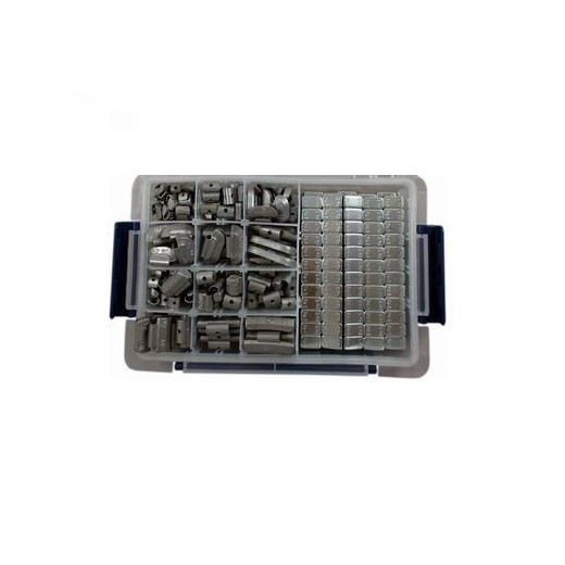 Balanceergewichten / wielgewicht assortiment 150-delig