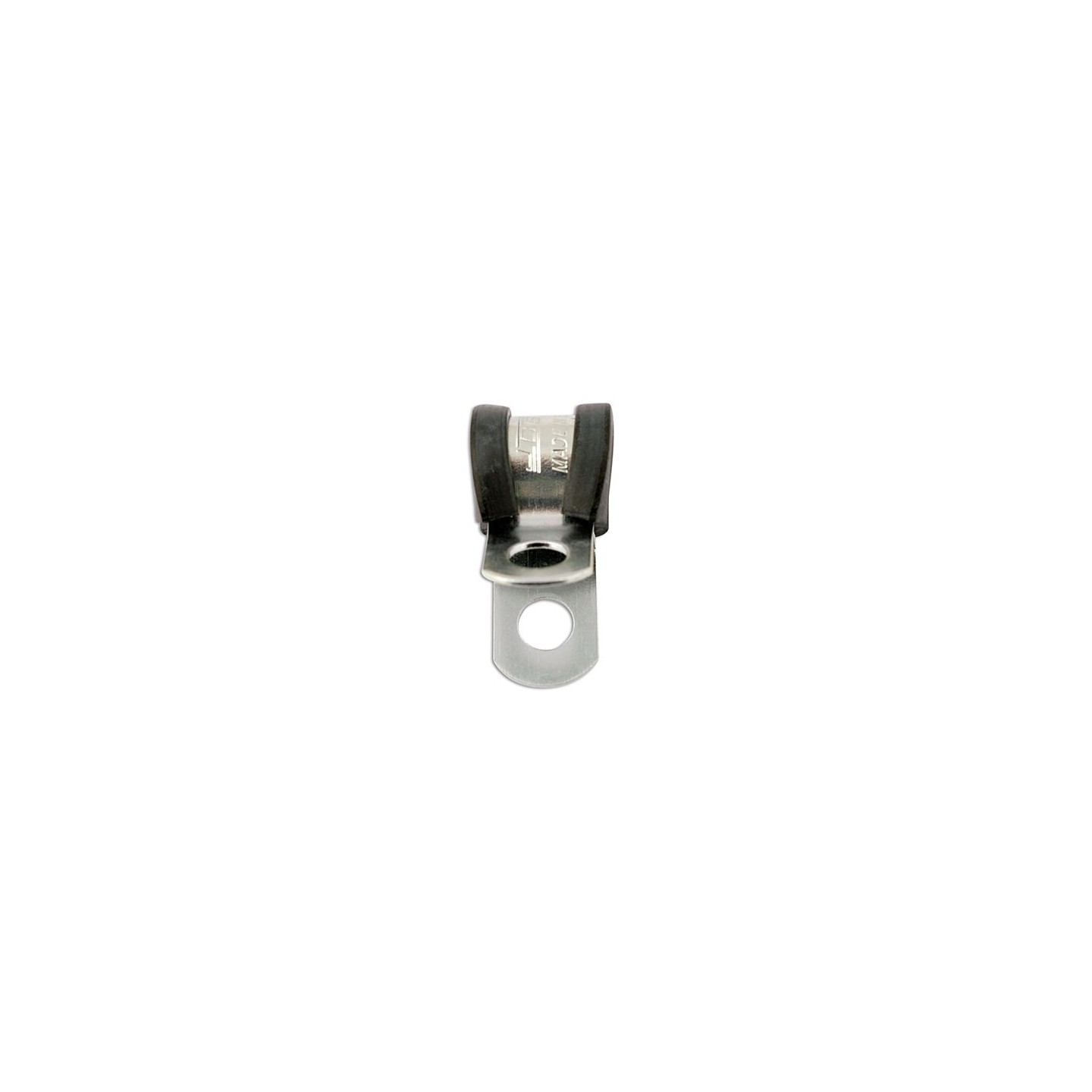 Leidingclips met rubber voering 6mm - 50 stuks