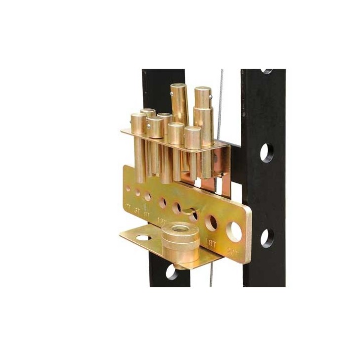 Werkplaatspers accessoires set