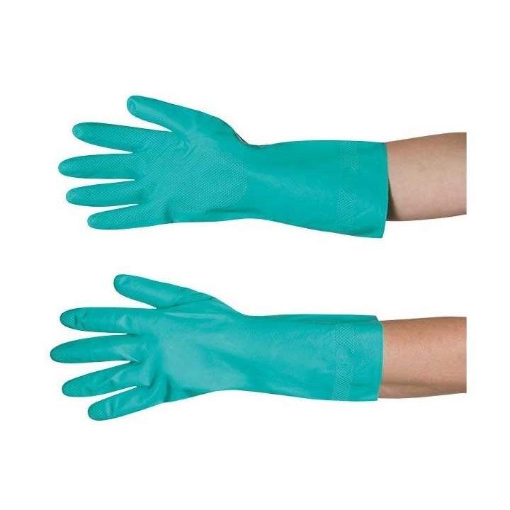 Handschoen XL Grippaz Nitril Zwart doos 25 paar