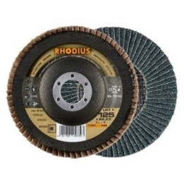 Lamellenschijf 125mm, korrel 40 Rhodius
