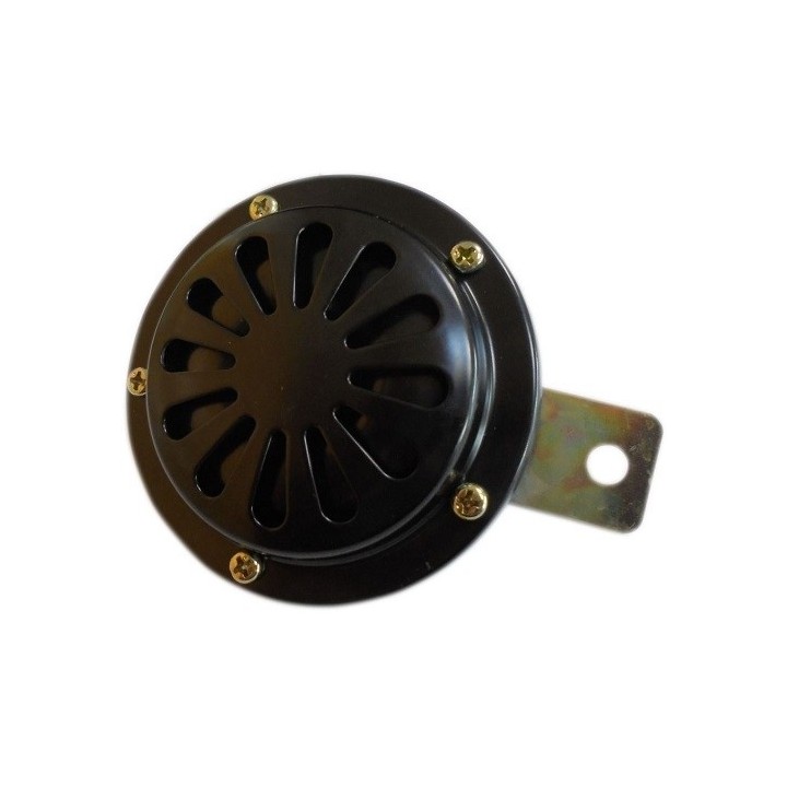 Claxon 6-volt Zwart