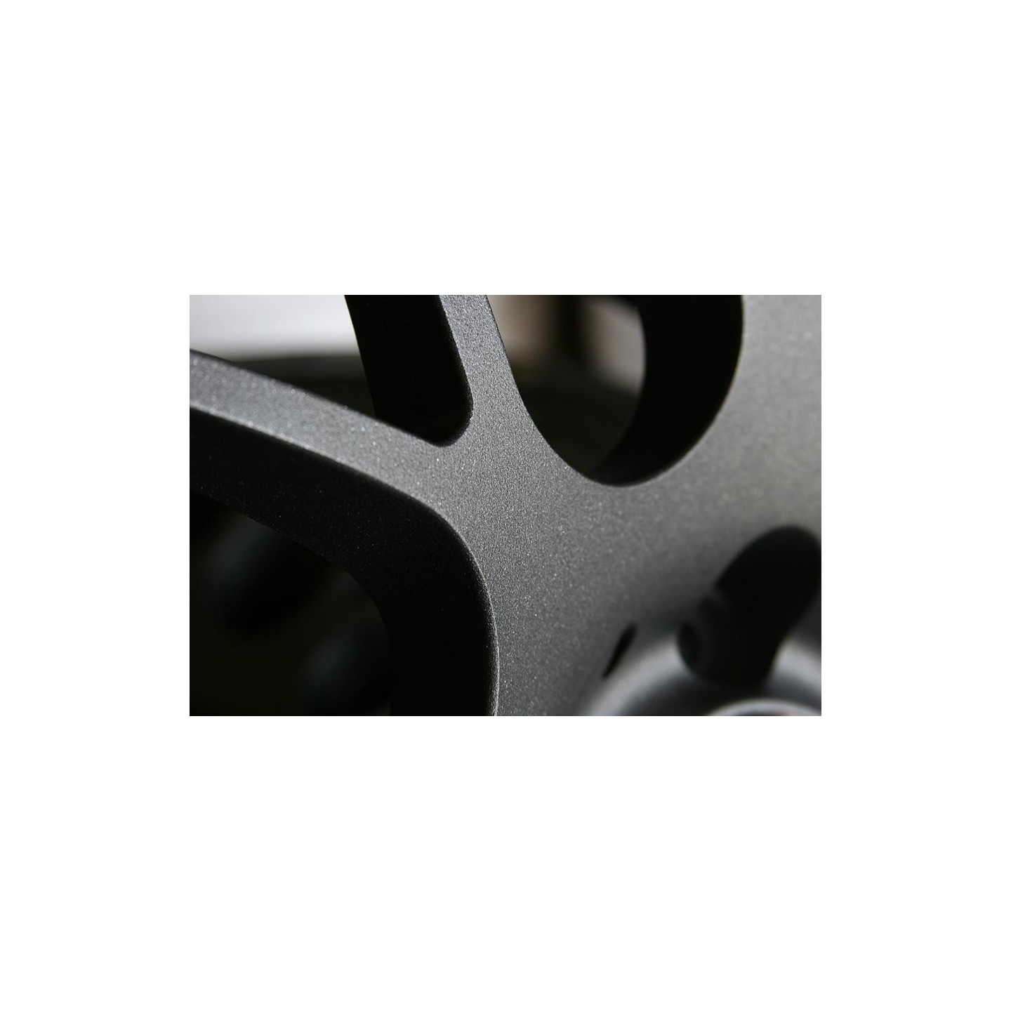 Zwart texture fijn RAL 9005 - 500 gram Poedercoat poeder