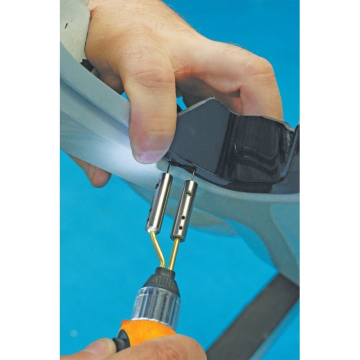 Nieten Outside corner 0.6mm 100 stuks POWER-TEC